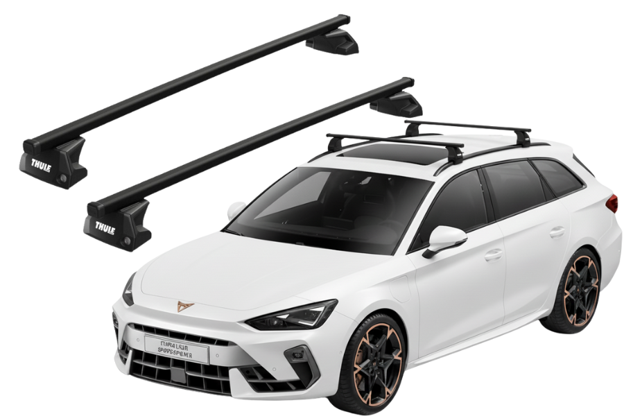 Barras THULE EVO SquareBar para autos CUPRA León desde 2020