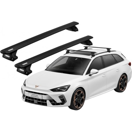 Barras THULE EVO WingBar para autos CUPRA León desde 2020 negro
