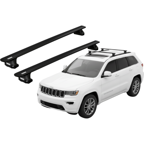 Barras THULE EVO WingBar para autos JEEP Grand Cherokee 2011 a 2021 negro