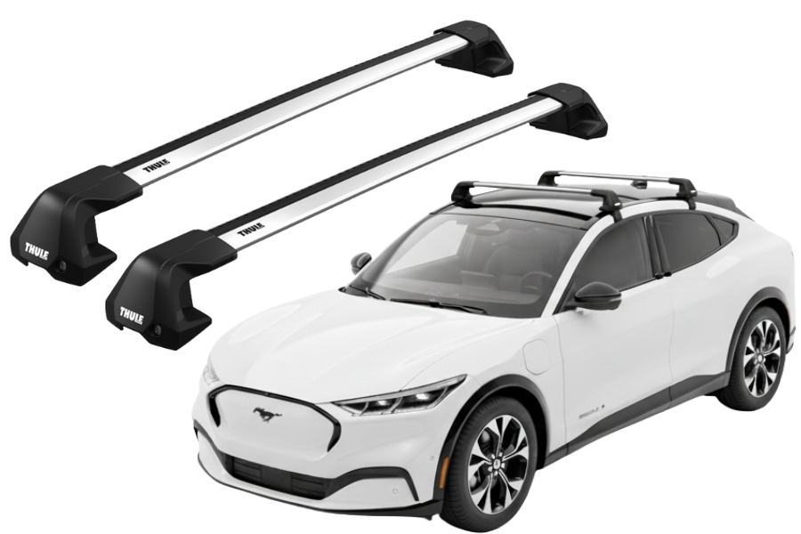 Barras THULE EDGE Flush para autos FORD Mustang Mach-E desde 2021