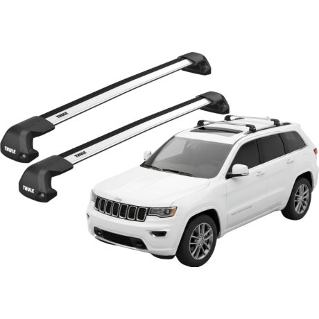 Barras THULE EDGE Flush para autos JEEP Grand Cherokee 2011 a 2021
