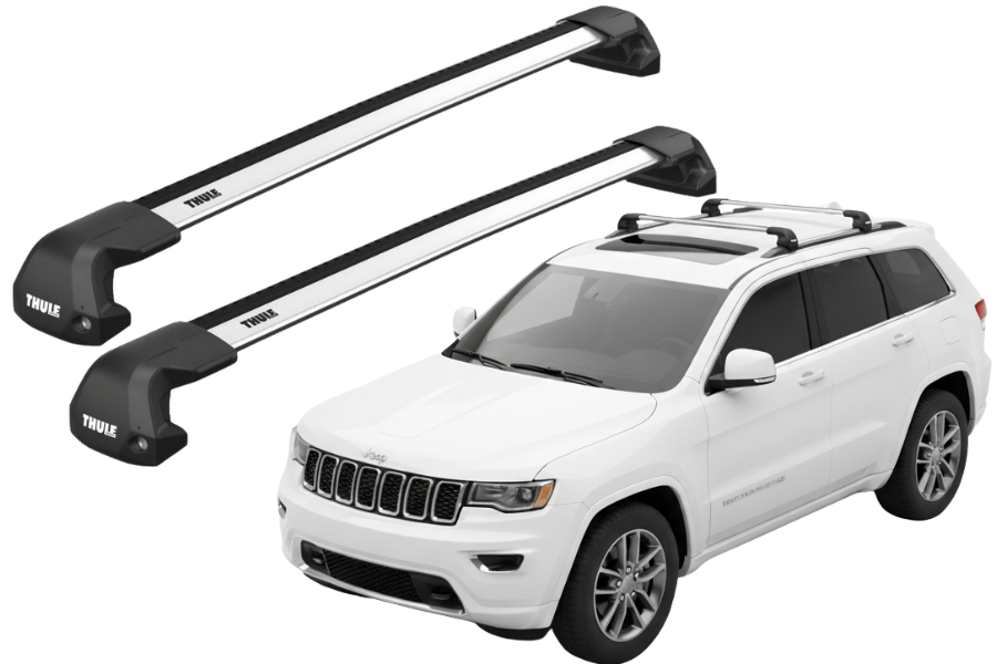 Barras THULE EDGE Flush para autos JEEP Grand Cherokee 2011 a 2021