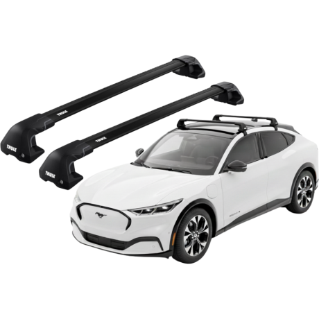 Barras THULE EDGE Flush para autos FORD Mustang Mach-E desde 2021 negro
