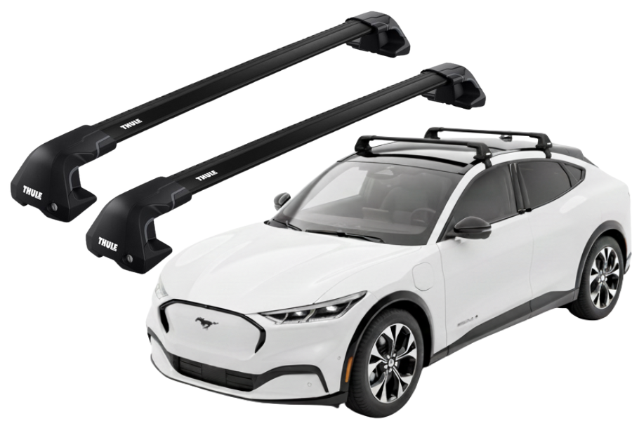 Barras THULE EDGE Flush para autos FORD Mustang Mach-E desde 2021 negro