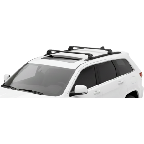 Barras THULE EDGE Flush para autos JEEP Grand Cherokee 2011 a 2021 negro