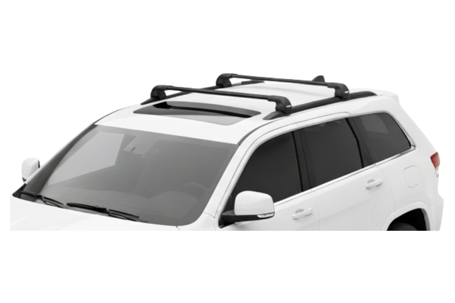 Barras THULE EDGE Flush para autos JEEP Grand Cherokee 2011 a 2021 negro