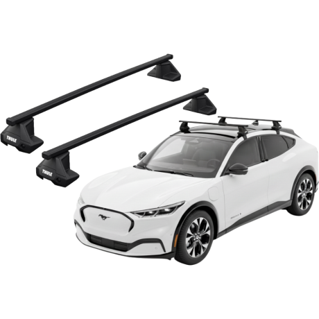 Barras THULE EVO SquareBar para autos FORD Mustang Mach-E desde 2021