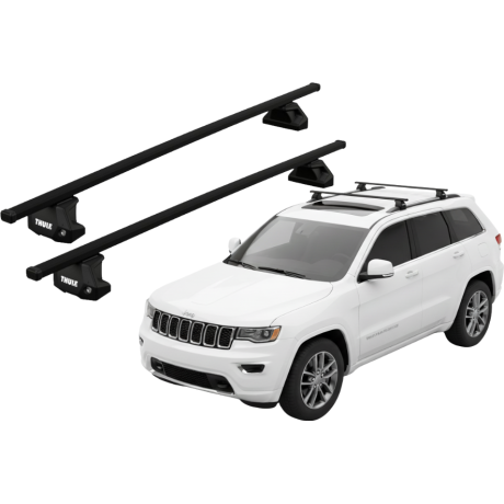 Barras THULE EVO SquareBar para autos JEEP Grand Cherokee 2011 a 2021
