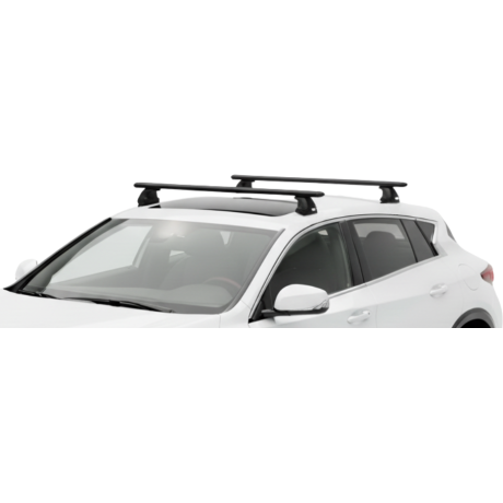 Barras THULE EVO WingBar para autos INFINITI Q30 desde 2016 - 2019 negro