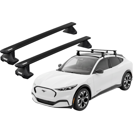 Barras THULE EVO WingBar para autos FORD Mustang Mach-E desde 2021 negro