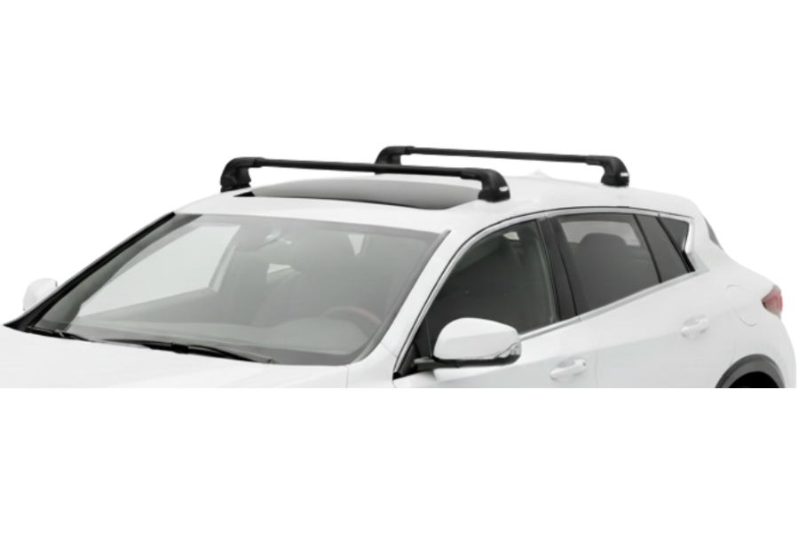 Barras THULE EDGE Flush para autos INFINITI Q30 desde 2016 - 2019 negro