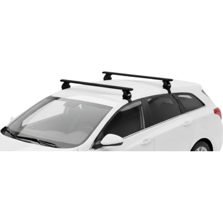 Barras THULE EVO WingBar para autos HYUNDAI i30 SW 2012 a 2017 negro