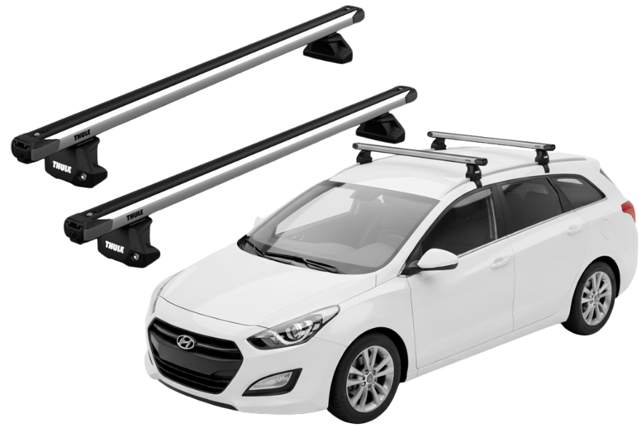 Barras Thule HYUNDAI i30 SW 12-17 PF / SlideBar EVO