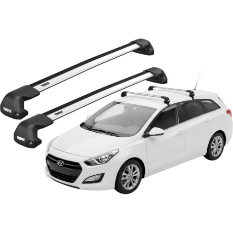Barras THULE EDGE Flush para autos HYUNDAI i30 SW 2012 a 2017