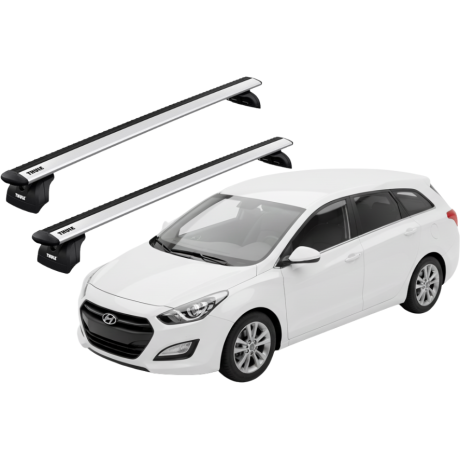 Barras THULE WingBar para autos HYUNDAI i30 SW 2012 a 2017