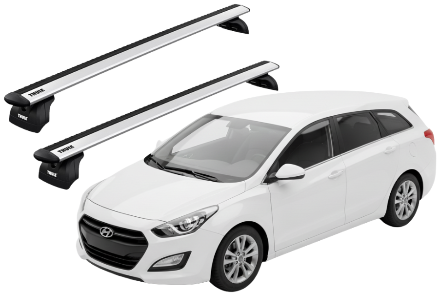 Barras THULE WingBar para autos HYUNDAI i30 SW 2012 a 2017