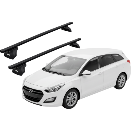 Barras THULE SquareBar para autos HYUNDAI i30 SW 2012 a 2017