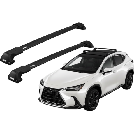 Barras THULE EDGE Flush para autos LEXUS NX-Series (AZ20) desde 2021 negro