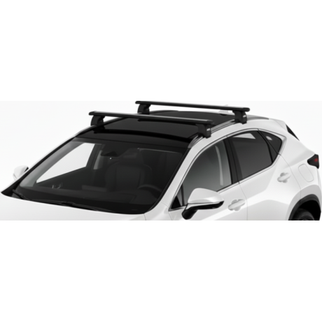 Barras THULE EVO WingBar para autos LEXUS NX-Series (AZ20) desde 2021 negro