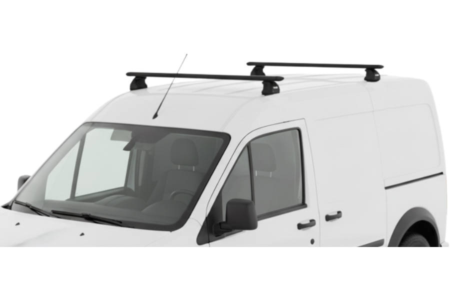Barras THULE EVO WingBar para Van FORD Transit Connect 2003 a 2013 negro
