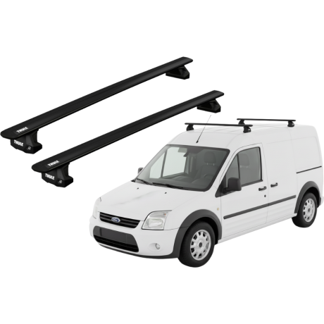Barras THULE EVO WingBar para Van FORD Transit Connect 2003 a 2013 negro