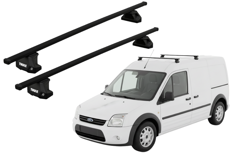 Barras THULE EVO SquareBar para Van FORD Transit Connect 2003 a 2013