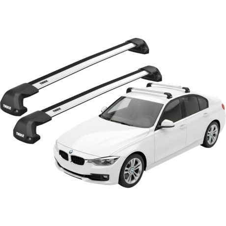 Barras THULE EDGE Flush para autos BMW 3-Series 2012 a 2018