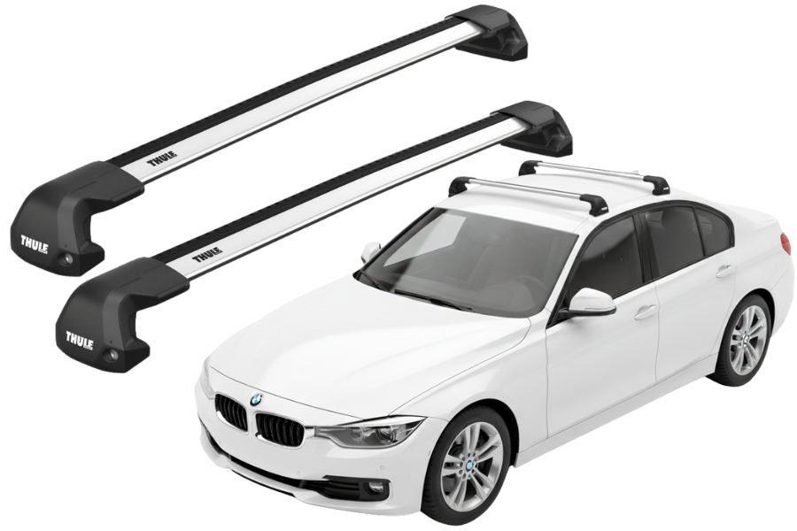 Barras THULE EDGE Flush para autos BMW 3-Series 2012 a 2018