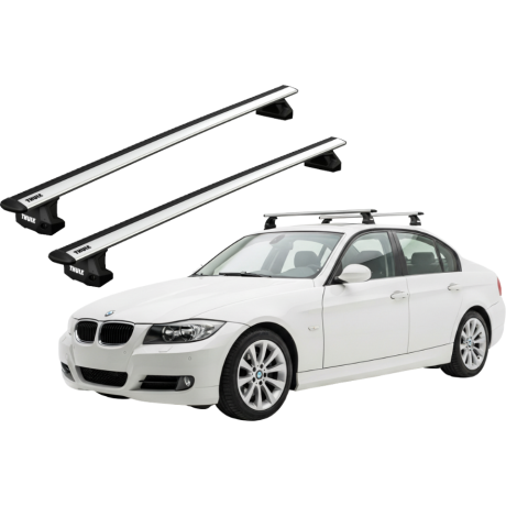 Barras THULE EVO WingBar para autos BMW 3-Series 2005 a 2011