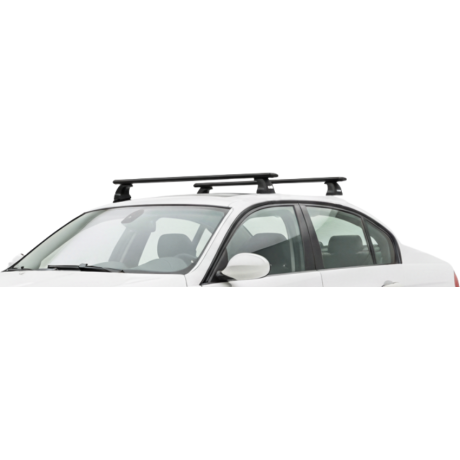 Barras THULE EVO WingBar para autos BMW 3-Series 2005 a 2011 negro