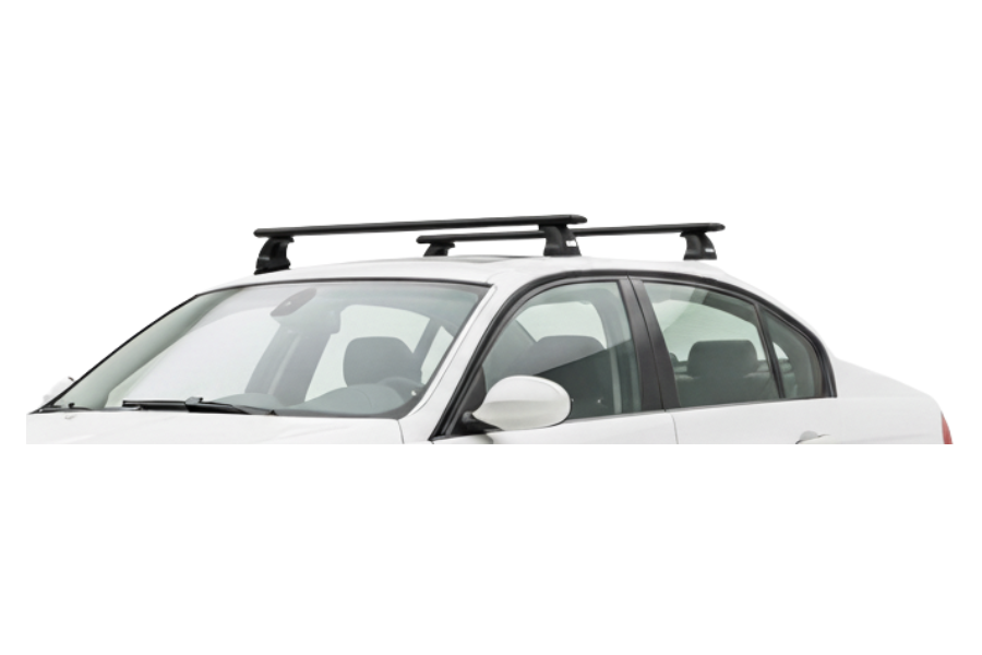 Barras THULE EVO WingBar para autos BMW 3-Series 2005 a 2011 negro