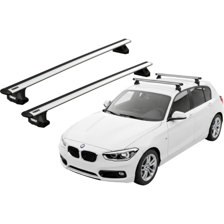 Barras THULE EVO WingBar para autos BMW 1-series 2012 a 2019