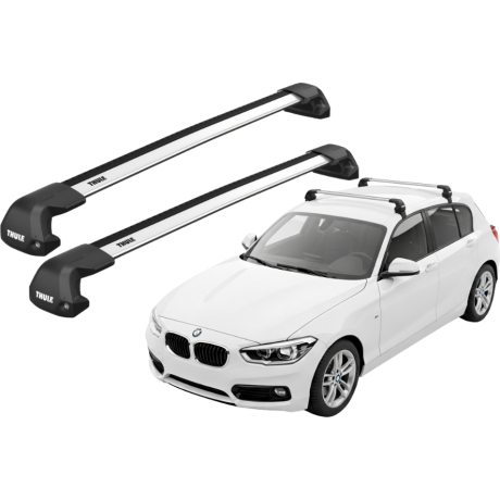 Barras THULE EDGE Flush para autos BMW 1-series 2012 a 2019