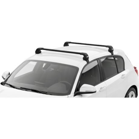 Barras THULE EDGE Flush para autos BMW 1-series 2012 a 2019 negro