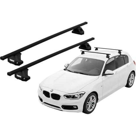 Barras THULE EVO SquareBar para autos BMW 1-series 2012 a 2019