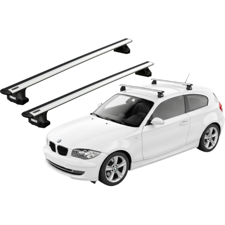 Barras THULE EVO WingBar para autos BMW 1-series 2007 a 2011