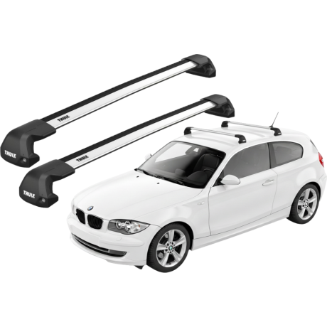 Barras THULE EDGE Flush para autos BMW 1-series 2007 a 2011