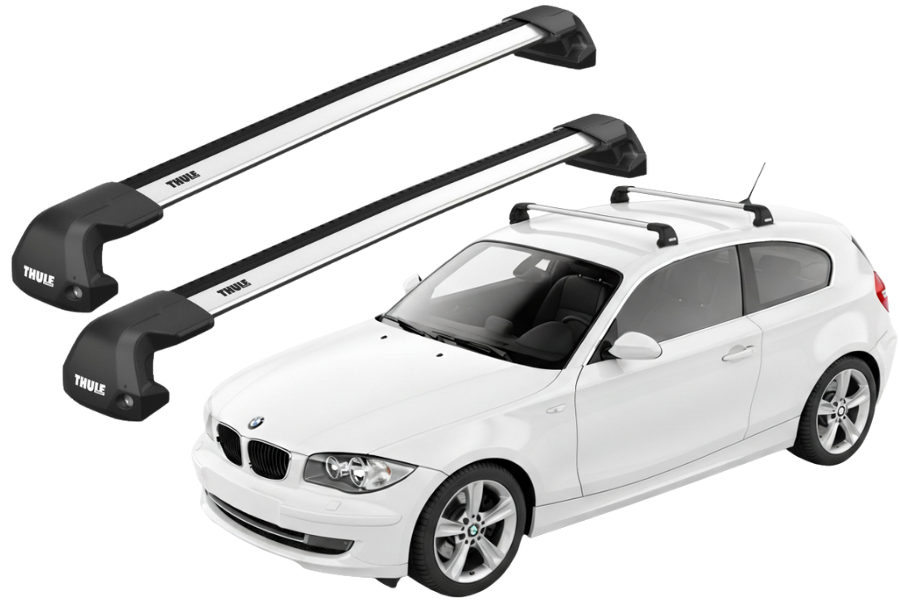 Barras THULE EDGE Flush para autos BMW 1-series 2007 a 2011
