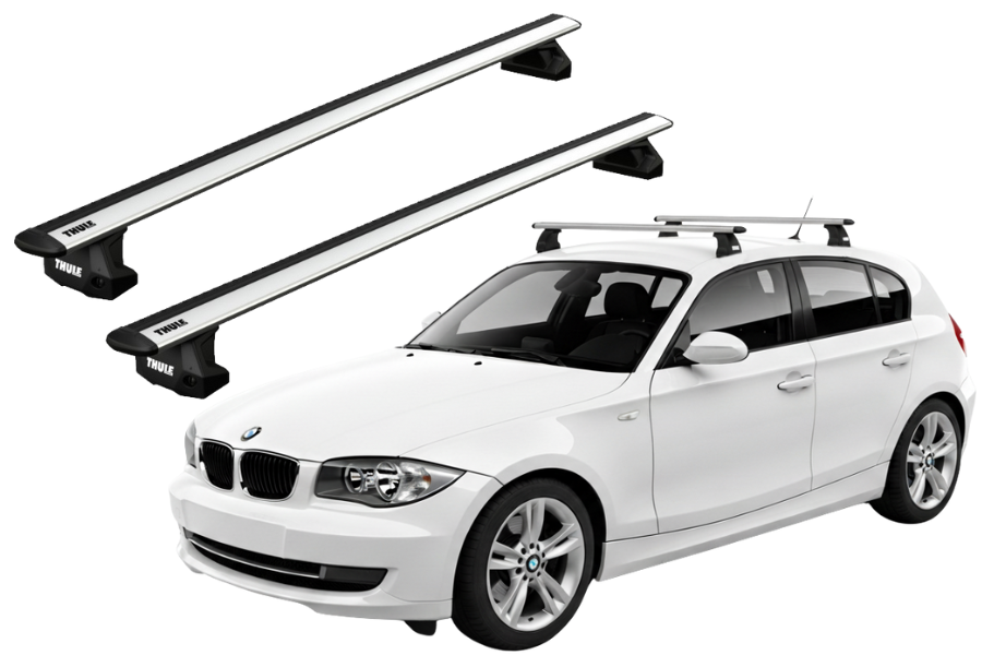 Barras THULE EVO WingBar para autos BMW 1-series 2004 a 2011
