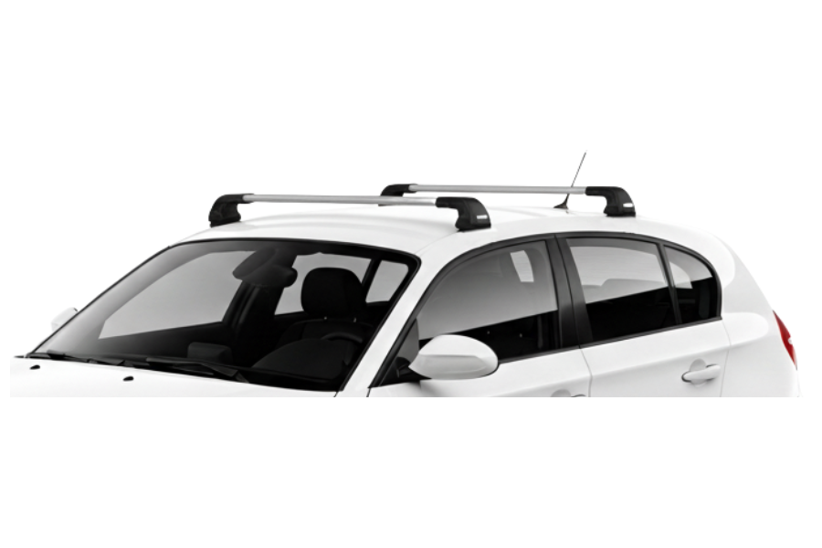 Barras THULE EDGE Flush para autos BMW 1-series 2004 a 2011