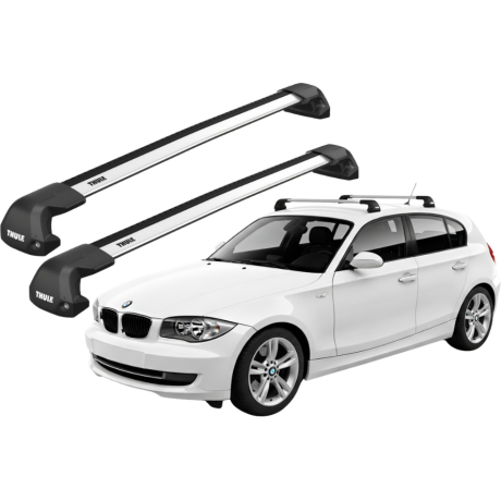 Barras THULE EDGE Flush para autos BMW 1-series 2004 a 2011