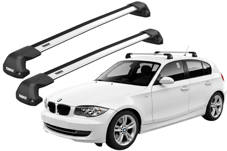Barras THULE EDGE Flush para autos BMW 1-series 2004 a 2011