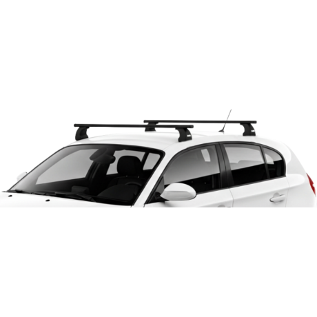 Barras THULE EVO SquareBar para autos BMW 1-series 2004 a 2011