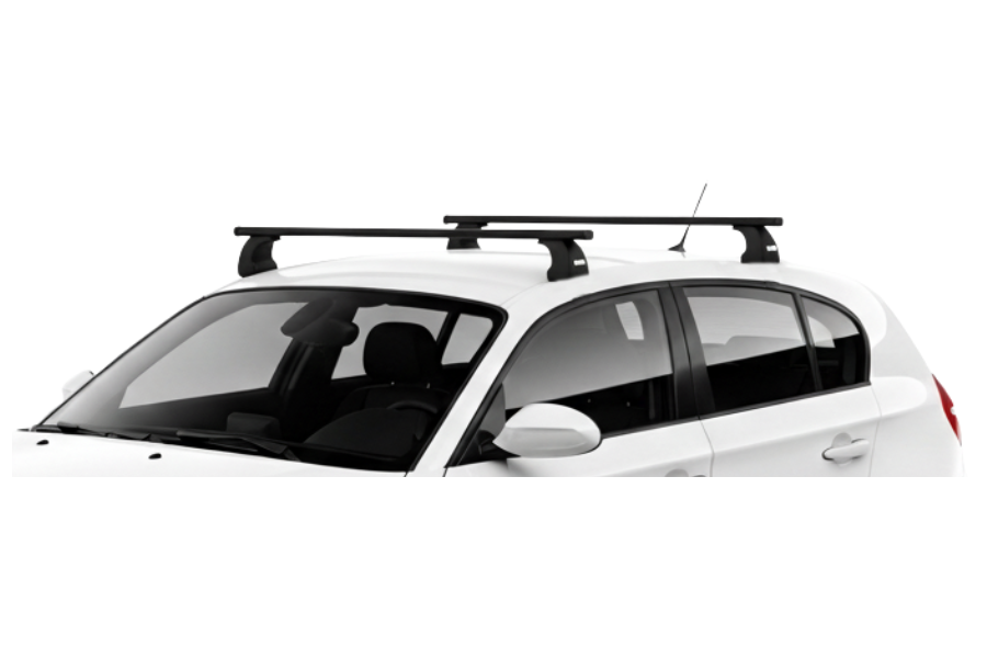 Barras THULE EVO SquareBar para autos BMW 1-series 2004 a 2011