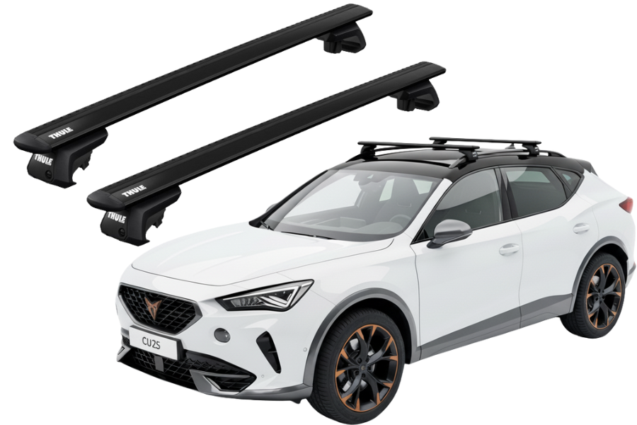 Barras THULE EVO WingBar para autos CUPRA Formentor desde 2021 negro