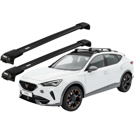 Barras THULE EDGE Flush para autos CUPRA Formentor desde 2021 negro
