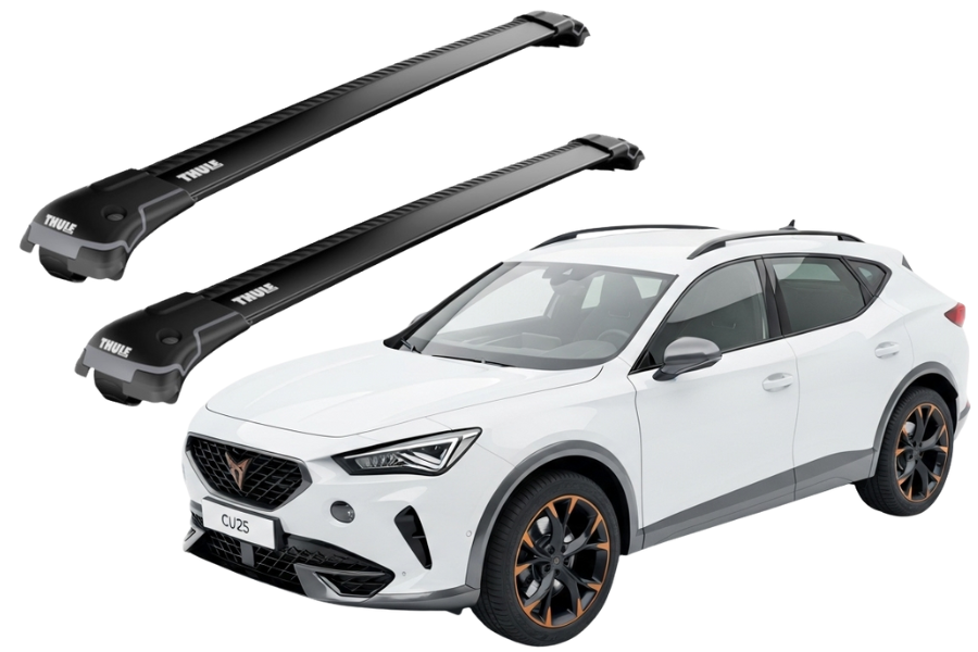 Barras THULE EDGE para autos CUPRA Formentor desde 2021 negro
