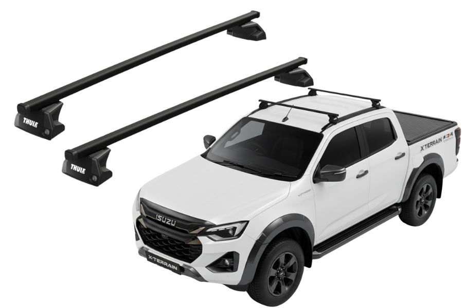 Barras THULE EVO SquareBar para camioneta ISUZU D-Max desde 2020