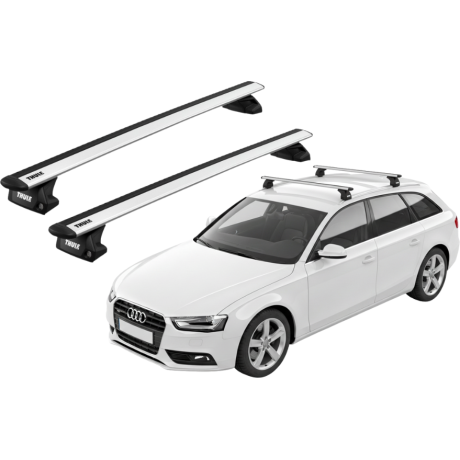 Barras THULE EVO WingBar para autos AUDI A4 Avant 2008 a 2015