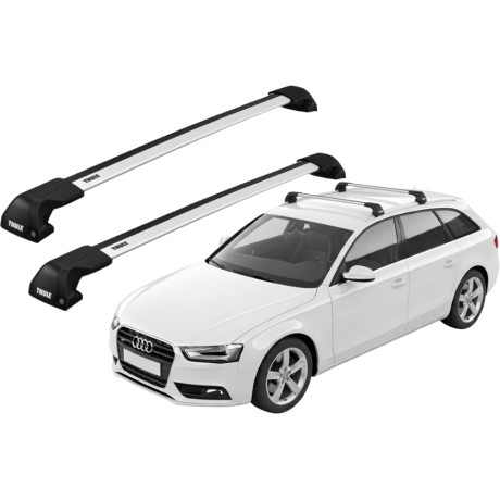 Barras THULE EDGE Flush para autos AUDI A4 Avant 2008 a 2015